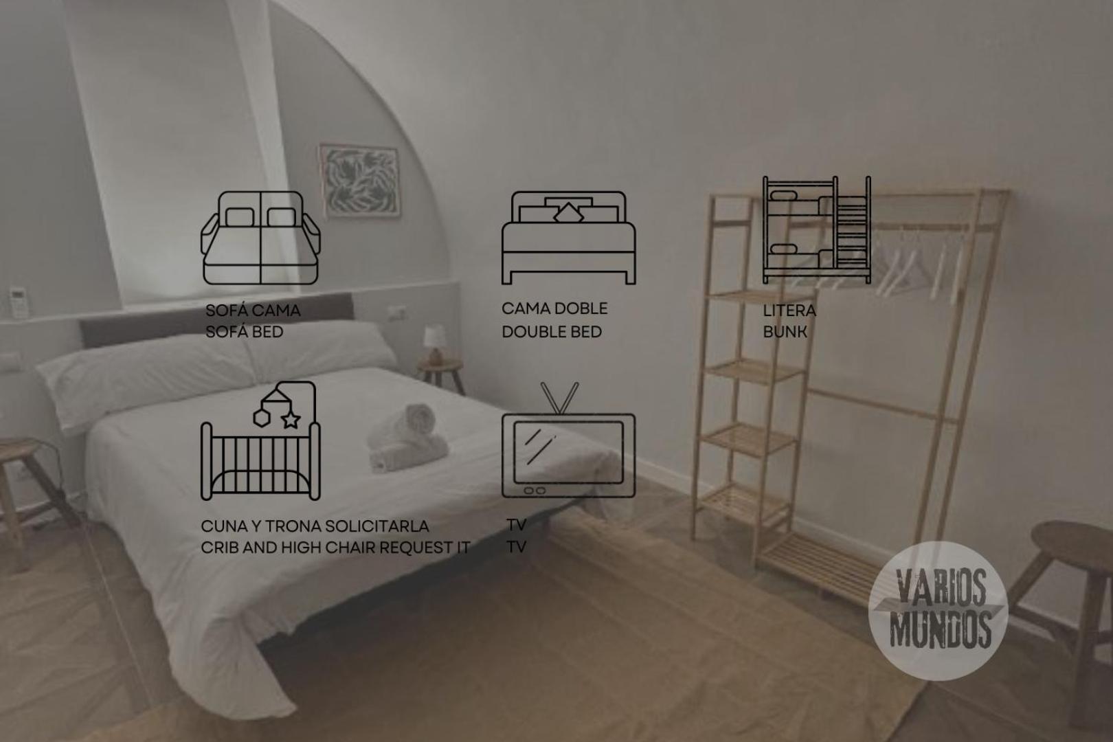 Apartment Sunny 9pax 4 En Minas-malasana E3 *
