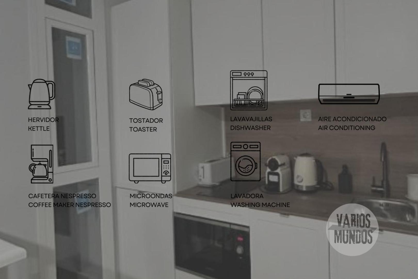 Sunny 9pax 4 En Minas-malasana E3 Apartment *